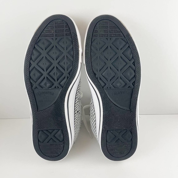 Converse All Star Chuck Taylor High Top Striped Sneakers - Picture 12 of 13